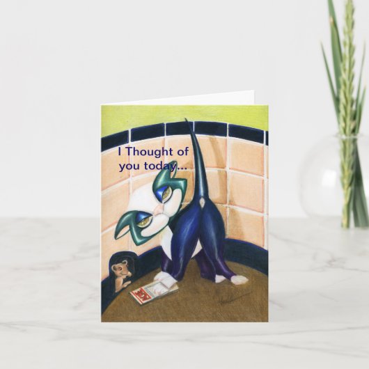 考え今日のノートカードアルマ・リー カード (正面)