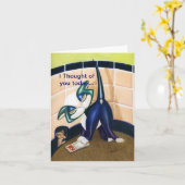 考え今日のノートカードアルマ・リー カード (黄色い花)