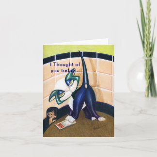 考え今日のノートカードアルマ・リー カード