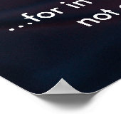 考え仕事中 ポスター (角)