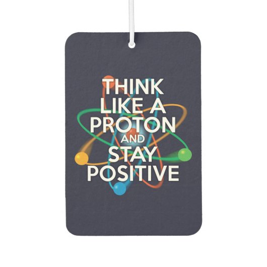 考え全く不動で前向き カーエアーフレッシュナー (正面)