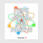 考え全く不動で前向き シール (シート)