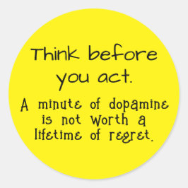 考え前に ラウンドシール