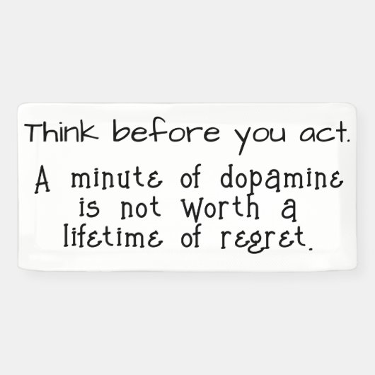 考え前に 横断幕 (横)