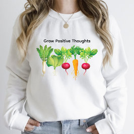 考え前向きを育てオーガニックる Tシャツ