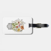 考え前向きを育て感動的る ラゲッジタグ (裏面横)