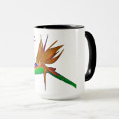 考え前向きカスタムコーヒーマグ マグカップ (正面右)