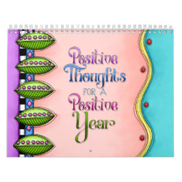 考え前向きカレンダー カレンダー