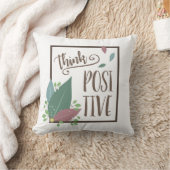 考え前向き動機 クッション (ブランケット)