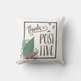 考え前向き動機 クッション