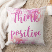 考え前向き枕 クッション (ブランケット)