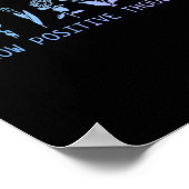 考え前向き精神健康自殺認識度 ポスター (角)