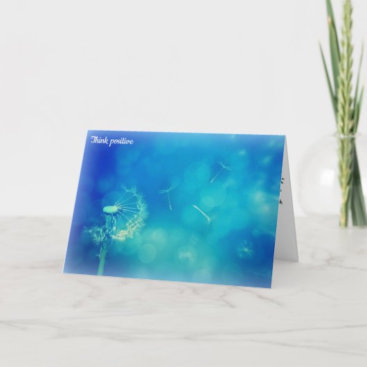 考え前向き カード (正面)