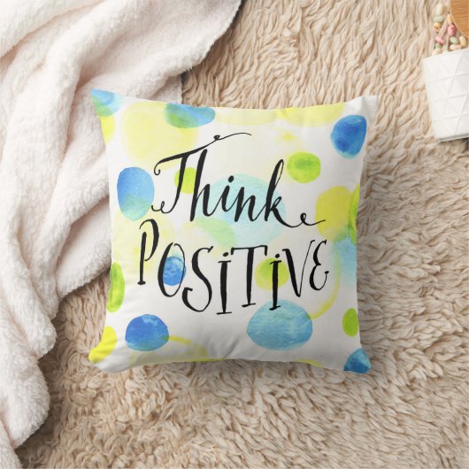 考え前向き クッション (ブランケット)