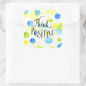 考え前向き スクエアシール (バッグ)