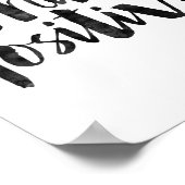 考え前向き ポスター (角)