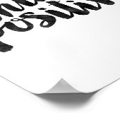 考え前向き ポスター (角)