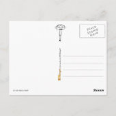 考え前向き ポストカード (裏面)