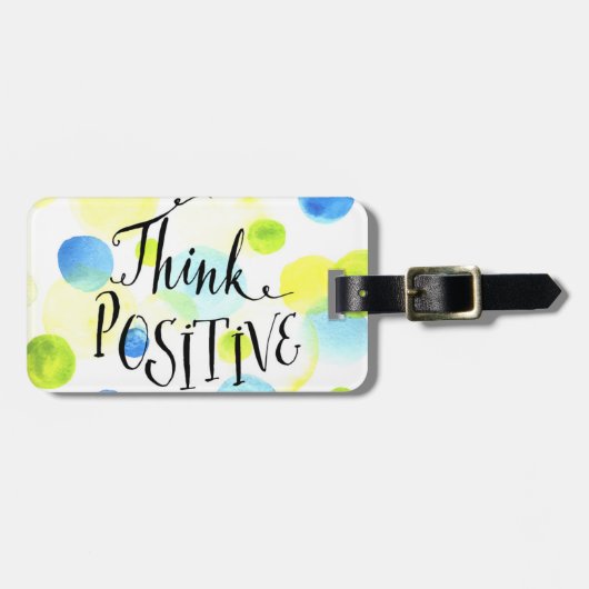 考え前向き ラゲッジタグ (正面横)