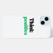 考え前向き Case-Mate iPhoneケース (裏面 (横))