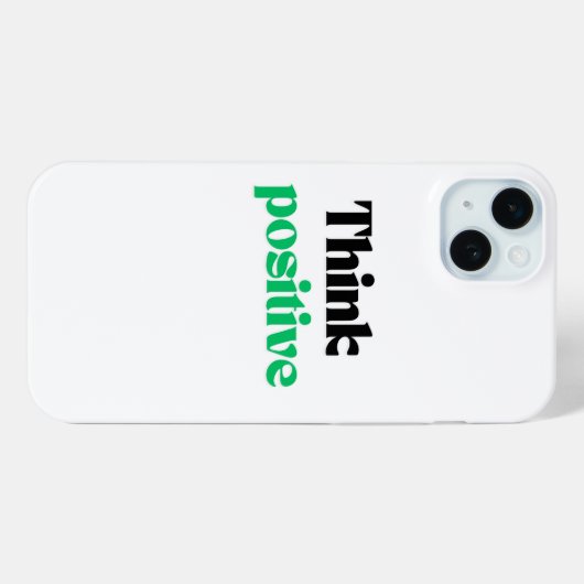 考え前向き Case-Mate iPhoneケース (裏面 (横))