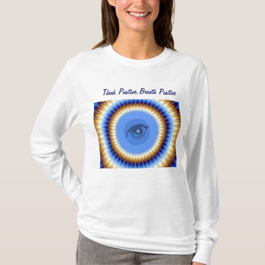 考え前向き Tシャツ (正面)