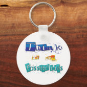 考え可能性 キーホルダー (正面)