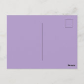 考え君のかわいらし ポストカード (裏面)