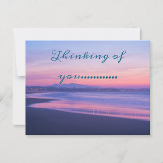 考え君のかわいらし ポストカード