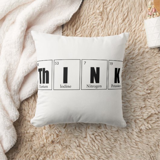考え周期表 クッション (ブランケット)