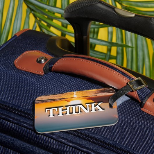 考え回復スローガン ラゲッジタグ (正面インサイチュ3)