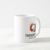 考え型枠ヒーリングマグ コーヒーマグカップ (正面右)
