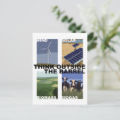 考え外樽 ポストカード (スタンド正面)