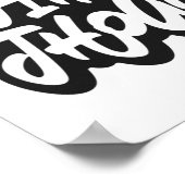 考え心 ポスター (角)