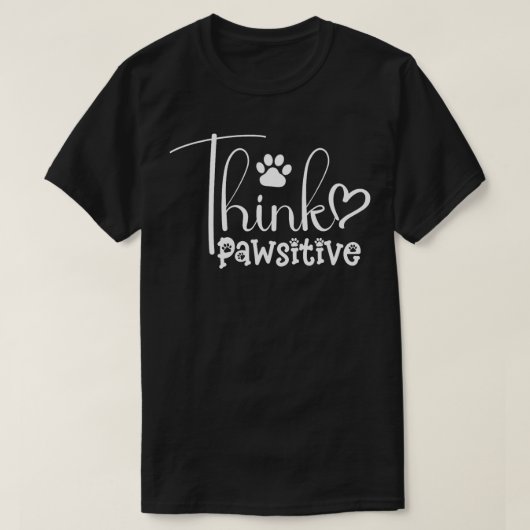考え愛犬家 Tシャツ (デザイン正面)