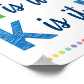 考え教室のポスタ ポスター (角)