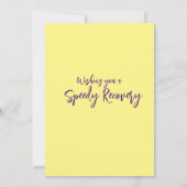 考え春フラットカード サンキューカード (裏面)