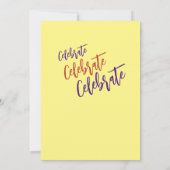 考え春フラットノートカード サンキューカード (裏面)