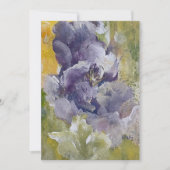 考え春フラットノートカード サンキューカード (正面)