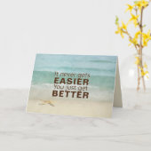 考え水の色 カード (黄色い花)