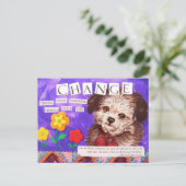 考え活性化 – ヴィンテージ ポストカード (スタンド正面)