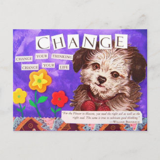 考え活性化 – ヴィンテージ ポストカード