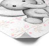 「考え深い」キッズウォールアート ポスター (角)