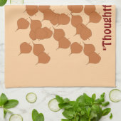 考え深く作られたキッチンタオル キッチンタオル (折り畳み)