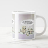 考え直しのマグ ジャンボコーヒーマグカップ (右)