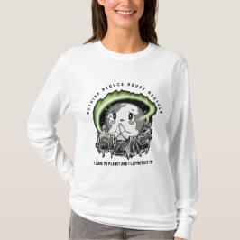 考え直そう 減らそう 再利用しよう リサイクルしよう 地球を救おう Tシャツ