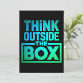 考え箱の外やる気を起こさせる引用文 シーズンカード (スタンド正面)