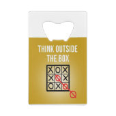 考え箱の外 クレジットカード栓抜き (裏面)