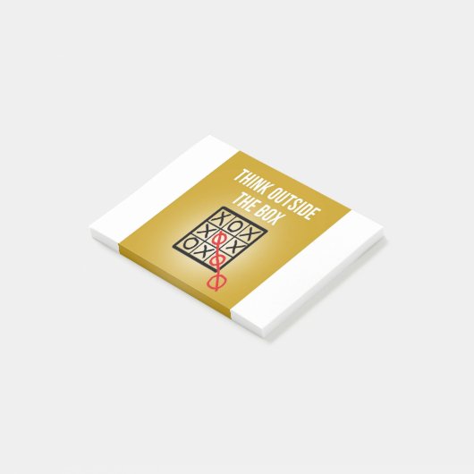 考え箱の外 ポストイット (アングル)