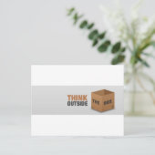 考え箱の外 ポストカード (スタンド正面)